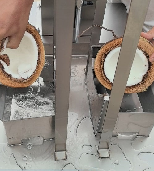 Minyone Automatic Young Coconut Half Cutting Machine